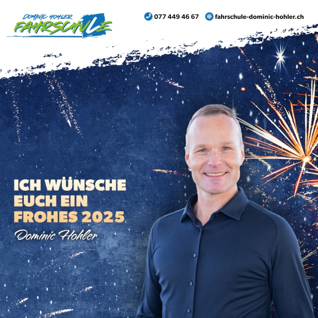 Ich w�nsche Euch ein frohes 2025 - 